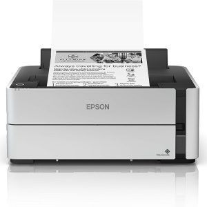 Epson EcoTank ET-M1170 Printer - B/W - Duplex - ink-jet - refillable - A4/Legal - 1200 x 2400 dpi - up to 20 ppm - capacity: 250 sheets - USB 2.0, LAN, Wi-Fi