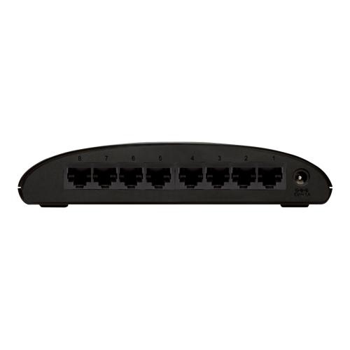 D-Link DES 1008D Switch - unmanaged - 8 x 10/100 - desktop - Image 3