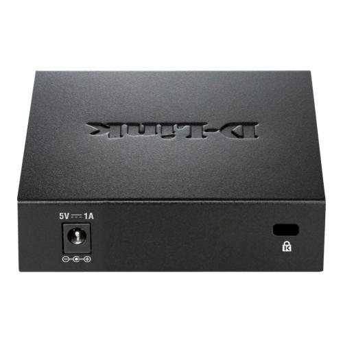 D-Link DES 105 Switch - 5 x 10/100 - desktop - Image 2