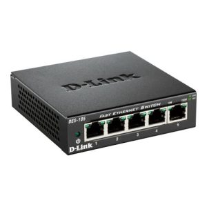 D-Link DES 105 Switch - 5 x 10/100 - desktop