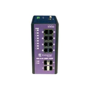 Extreme Networks ExtremeSwitching Industrial Ethernet Switches ISW 8-10/100P, 4-SFP