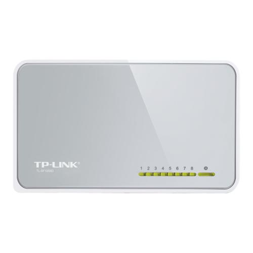 TP-Link TL-SF1008D 8-Port 10/100Mbps Desktop Switch - Image 2