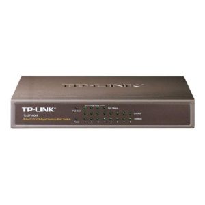 TP-Link TL-SF1008P Switch - 4 x 10/100 (PoE) + 4 x 10/100 - desktop - PoE