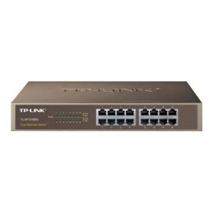 TP-Link TL-SF1016DS Switch - 16 x 10/100 - desktop, rack-mountable