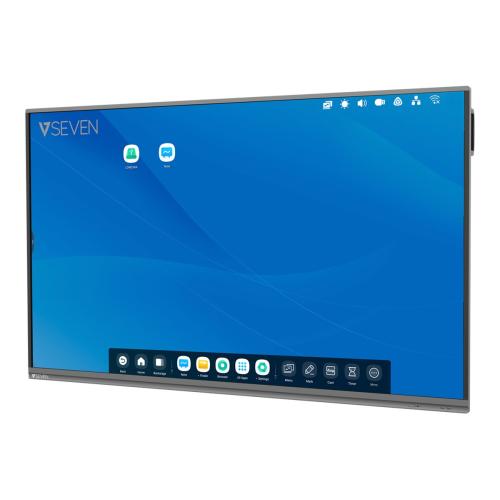 V7 IFP6502-V7 65" Diagonal Class LED-backlit LCD display - interactive - with touchscreen (multi touch)