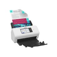 Brother ADS-4700W Document scanner - Dual CIS - Duplex - A4 - 600 dpi x 600 dpi - up to 40 ppm (mono) / up to 40 ppm (colour) - ADF (80 sheets) - up to 6000 scans per day - USB 3.0, LAN, Wi-Fi(n), USB 2.0 (Host)