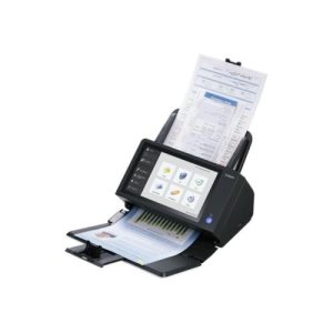 Canon imageFORMULA ScanFront 400 Document scanner - CMOS / CIS - Duplex - 216 x 3048 mm - 600 dpi x 600 dpi - up to 45 ppm (mono) / up to 45 ppm (colour) - ADF (60 sheets) - up to 6000 scans per day - USB 2.0, LAN