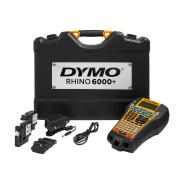 DYMO Rhino 6000+ Labelmaker - B/W - thermal transfer - Roll (2.4 cm) - USB - cutter - black, yellow