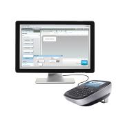 DYMO Rhino 6000+ Labelmaker - B/W - thermal transfer - Roll (2.4 cm) - USB - cutter - black, yellow