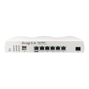 Draytek Vigor 2865 Router - DSL modem - GigE, PPP - WAN ports: 2