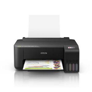 Epson EcoTank ET-1810 Printer - colour - ink-jet - refillable - A4 - 5760 x 1440 dpi - up to 10 ppm (mono) / up to 5 ppm (colour) - capacity: 100 sheets - USB, Wi-Fi - black