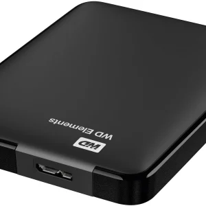 WD Elements Portable WDBU6Y0050BBK Hard drive - 5 TB - external (portable) - USB 3.0