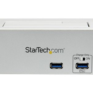 StarTech.com USB 3.0 SATA HDD Docking Station w/ Fast Charge USB Hub & UASP