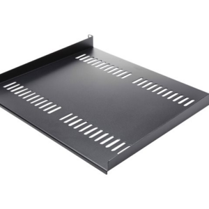 StarTech.com 1U Vented Server Rack Cabinet Shelf, 16in Deep Fixed Cantilever Tray, Rackmount Shelf for 19" AV/Data/Network Equipment Enclosure w/ Cage Nuts & Screws, 44lbs Weight Capacity