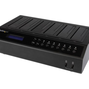 StarTech.com 6 Bay USB 3.0/ eSATA Duplicator and Eraser Dock for 2.5" & 3.5" SATA SSD HDD
