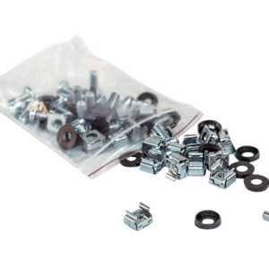 Intellinet Cage Nut Set, 100 Pack