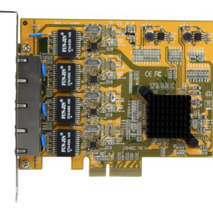 StarTech.com 4 Port Gigabit NIC PCIe Network Card