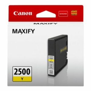 Canon PGI-2500 Y 9.6 ml - yellow - original - ink tank - for MAXIFY iB4050, iB4150, MB5050, MB5150, MB5155, MB5350, MB5450, MB5455