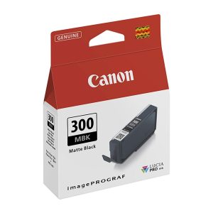Canon PFI-300 MBK Matte black - original - ink tank - for imagePROGRAF PRO-300
