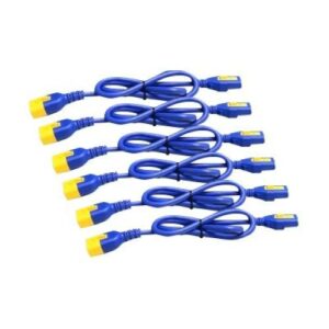APC AP8000 Power cable - power IEC 60320 C13 to IEC 60320 C14 - 10 A - 1.83 m - blue