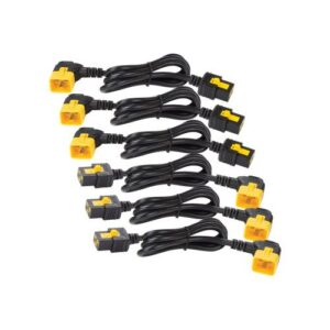APC - Power cable IEC 60320 C19 to IEC 60320 C20 - 16 A - 61 cm - 90° connector, latched - black