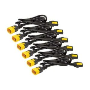 APC - Power cable power IEC 60320 C13 to IEC 60320 C14 - 10 A - 61 cm - black - Worldwide - for P/N: SCL500RMI1UC, SCL500RMI1UNC, SMTL750RMI2UC, SRT1500RMXLI, SRT1500XLI, SRT2200XLI-KR