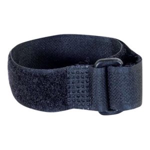 C2G Hook-and-Loop Cable strap - 28 cm - black (pack of 12)