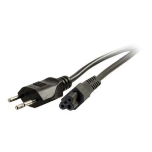 C2G Swiss Laptop Power Cord Power cable - IEC 60320 C5 to SEV 1011 (M) - AC 250 V - 2 m - molded - black - Switzerland