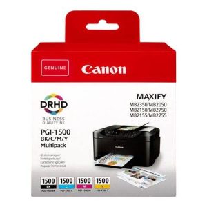 Canon PGI-1500 C 4.5 ml - cyan - original - ink tank - for MAXIFY MB2050, MB2150, MB2155, MB2350, MB2750, MB2755