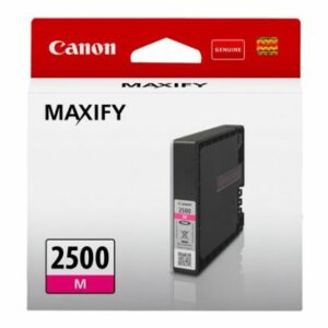 Canon PGI-2500M 9.6 ml - magenta - original - ink tank - for MAXIFY iB4050, iB4150, MB5050, MB5150, MB5155, MB5350, MB5450, MB5455