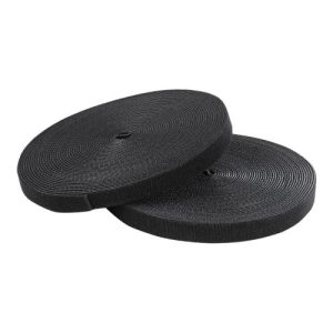 StarTech.com 6.5' (2m) Cable Management Sleeve, Flexible Coiled Cable Wrap, 1.0-1.5" dia. Expandable Sleeve, Polyester Cord Manager/Protector/Concealer, Black Trimmable Cable Organizer