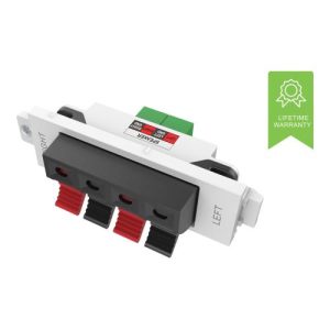 VISION TechConnect 3 Speaker module Modular facility plate snap in - click fit X 4