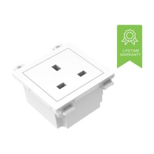 VISION TechConnect 3 UK Power module Modular facility plate snap in - power BS1363