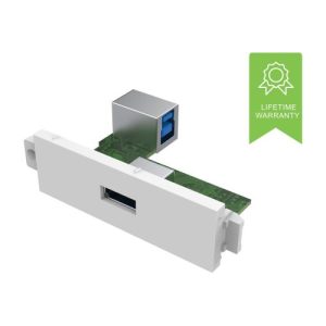 VISION TechConnect 3 USB a module Modular facility plate snap in - USB Type A