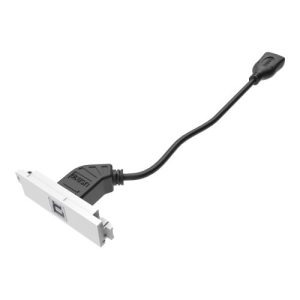VISION TechConnect 3 USB b module Modular facility plate snap in - USB Type B