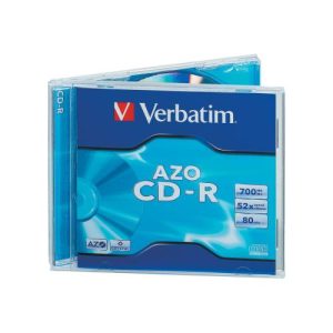 Verbatim AZO Crystal 10 x CD-R - 700 MB 52x - jewel case