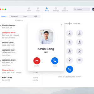 Zoom Phone Pro Subscription licence (3 years) - 1 user - volume, prepaid - Tier 8 (7500-9999) - Licence