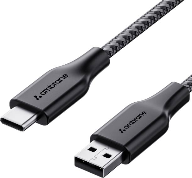 Ambrane USB Type C Cable 3 A 1.5 m RCT-15