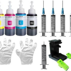 Ang Refill Ink For HP DeskJet 2723 Multi-function WiFi Color Printer Compatible With 805/803/680/678/818/802/901/703/704/46/21/22/27/28/56/57 4...