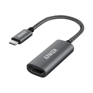 Anker PowerExpand + Adapter - 24 pin USB-C male to HDMI female - 15.2 cm - black - 4K support