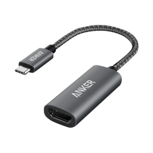 Anker PowerExpand + Adapter - 24 pin USB-C male to HDMI female - 15.2 cm - black - 4K support