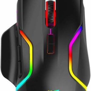 Ant Esports GM320 /Ergonomic design with braided cable,8 Programmable Buttons,upto 12800 DPI Wired Optical Gaming Mouse