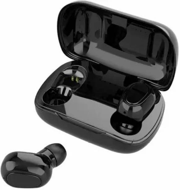 ANY KART Lightweight Wireless Earphone clear Call Stereo Headset Sound with charging case Smart Headphones Price in India - Buy ANY KART...