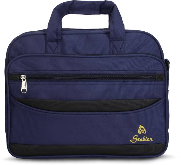 Asgrabion Professional Vegan Leather Executive Formal 15.6 Inch Office Messenger Sling Bag Water Resistant Laptop Bag Tablet Business Carrying...