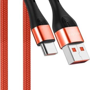 Bestor USB Type C Cable 1 m USB C Cable 5A Fast Charging, USB-A to USB-C Cable Nylon Braided Charger Cord for OnePlus, Samsung Galax S10 S9 S20, Mi...