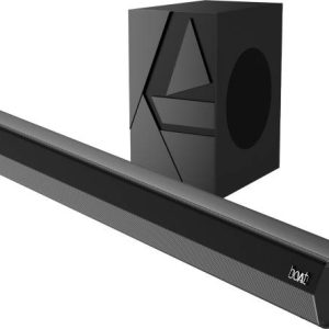boAt Aavante Bar Thump with 200W RMS, 2.1 CH with Wired Subwoofer 200 W Bluetooth Soundbar