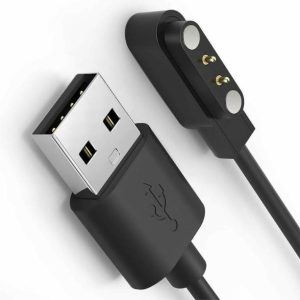 BQeT Magnetic Charging Cable 0.6 m Magnetic Charging Cable Compatible For B_oat Wave Call/Pro/Neo/Lite/Xtent Sport