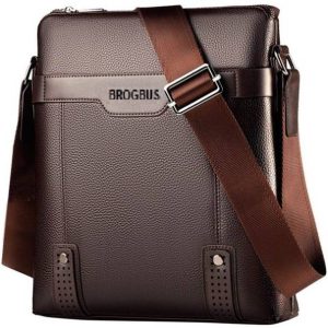 BROGBUS BGSHAND_BAG_BROWN Laptop Bag
