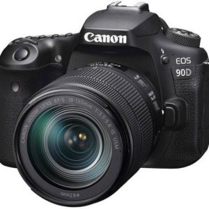 Canon EOS 90D DSLR Camera Body with Single Lens 18 - 135 mm IS USM