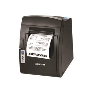 BIXOLON SRP-350plusIII Receipt printer - direct thermal - Roll (8 cm) - 180 dpi - up to 300 mm/sec - USB 2.0, serial - cutter - dark grey